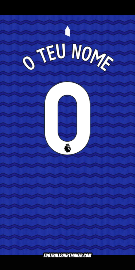 Camisola Everton FC 2025/2026 -  o teu nome - 0