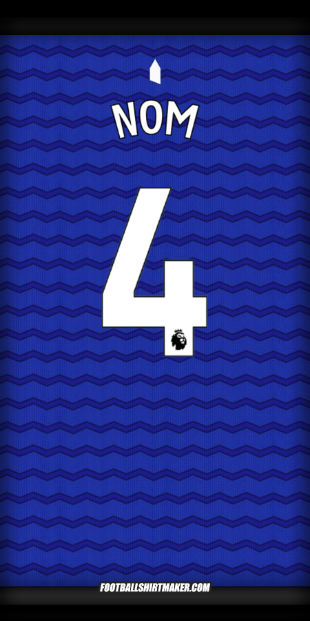 Maillot Everton FC 2025/2026 -  nom - 4