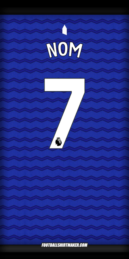 Maillot Everton FC 2025/2026 -  nom - 7