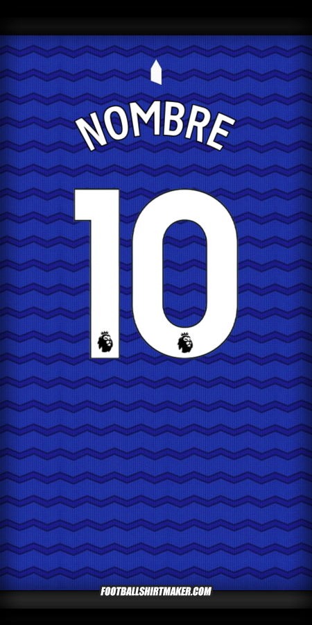 Camiseta Everton FC 2025/2026 -  nombre - 10