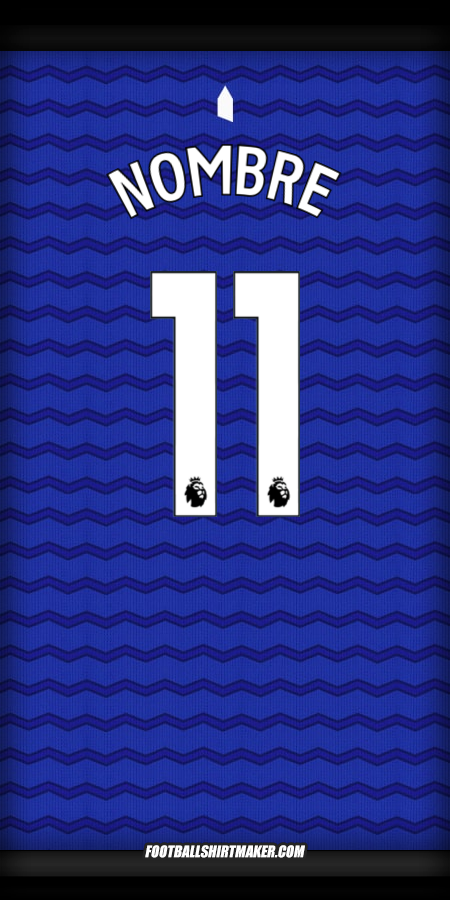 Camiseta Everton FC 2025/2026 -  nombre - 11