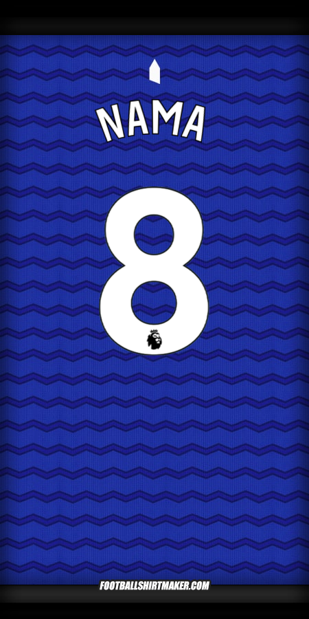 Jersey Everton FC 2025/2026 -  nama - 8