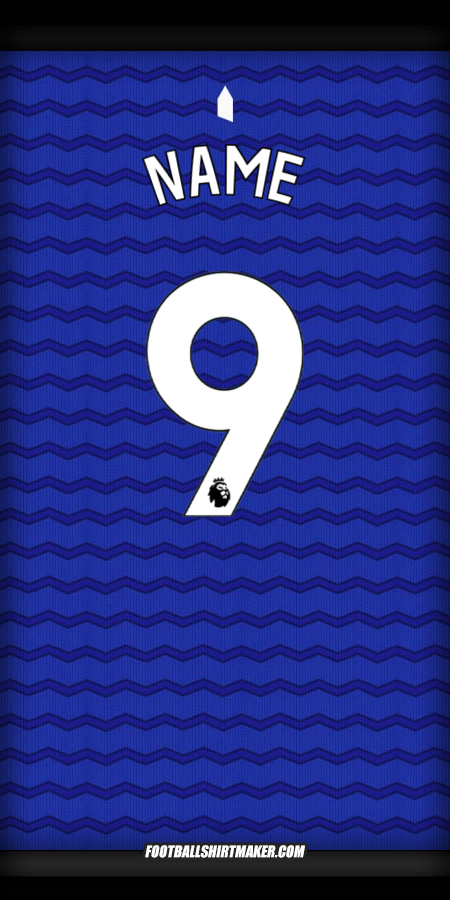 Jersey Everton FC 2025/2026 -  name - 9
