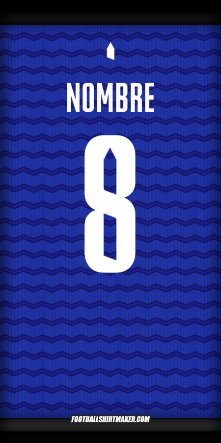 Jersey Everton FC Cup 2025/2026 -  nombre - 8