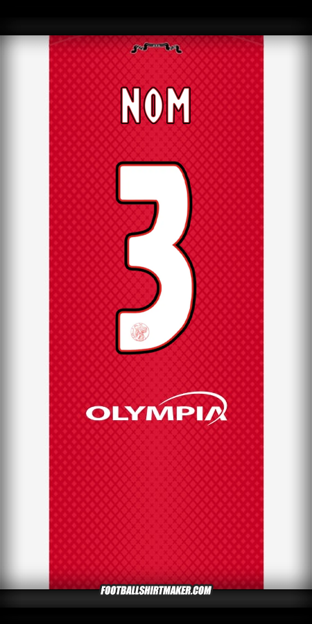 Maillot AFC Ajax 2025/2026 -  nom - 3