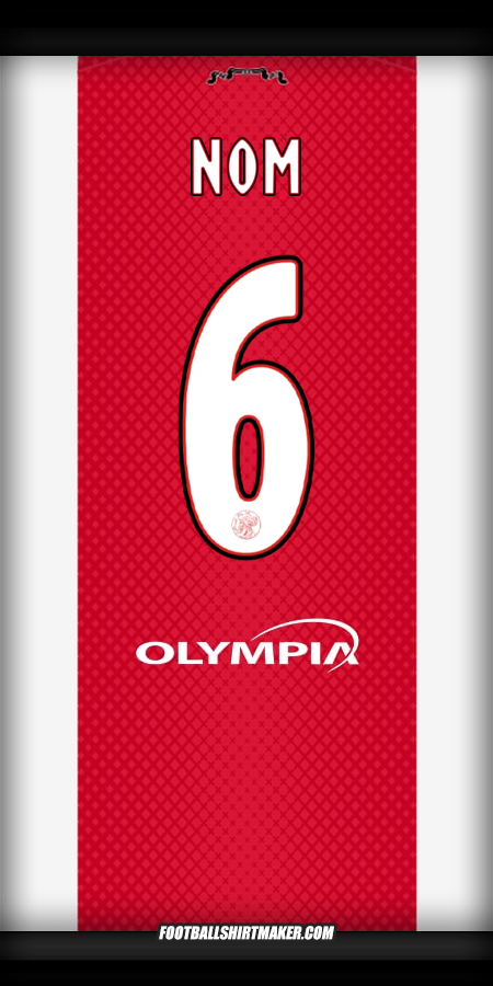 Maillot AFC Ajax 2025/2026 -  nom - 6