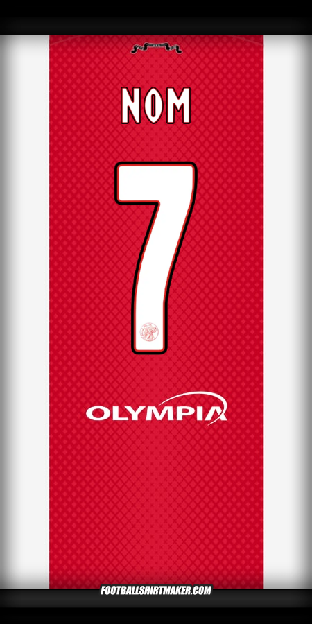 Maillot AFC Ajax 2025/2026 -  nom - 7