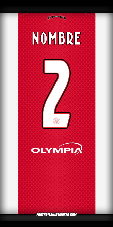 Camiseta AFC Ajax 2025/2026 -  nombre - 2