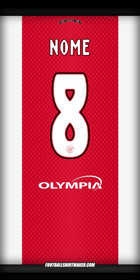 Camisola AFC Ajax 2025/2026 -  nome - 8