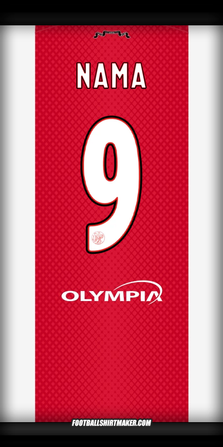 Jersey AFC Ajax 2025/2026 -  nama - 9
