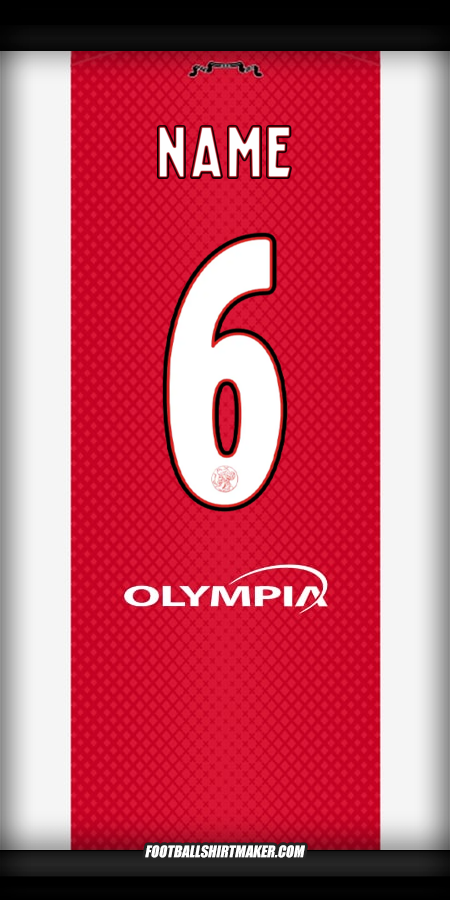 Trikot AFC Ajax 2025/2026 -  name - 6