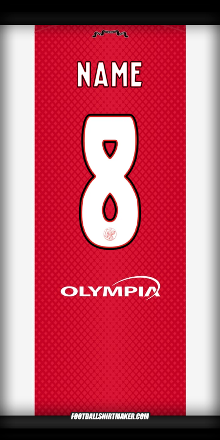 Shirt AFC Ajax 2025/2026 -  name - 8