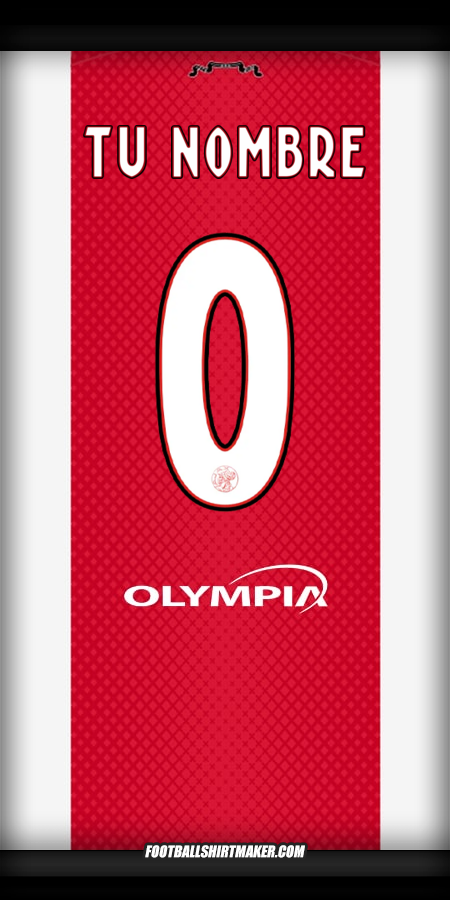 Camiseta AFC Ajax 2025/2026 -  tu nombre - 0