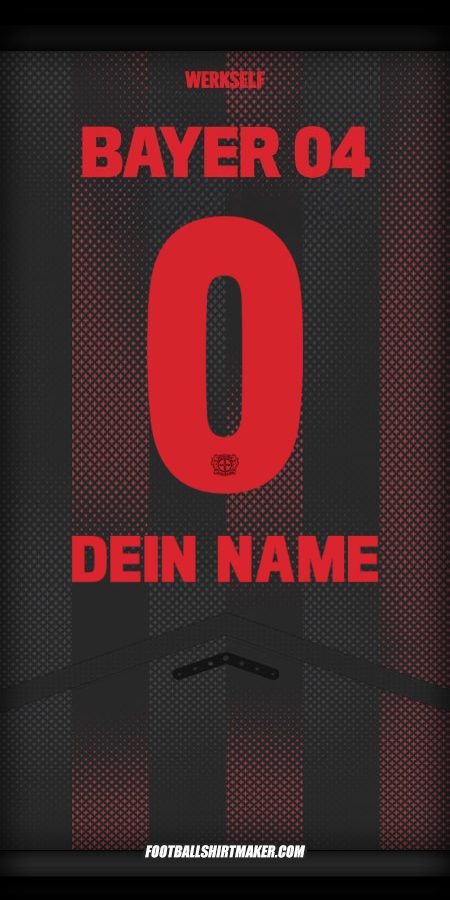 Trikot Bayer 04 Leverkusen 2025/2026 -  dein name - 0