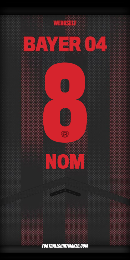 Maillot Bayer 04 Leverkusen 2025/2026 -  nom - 8