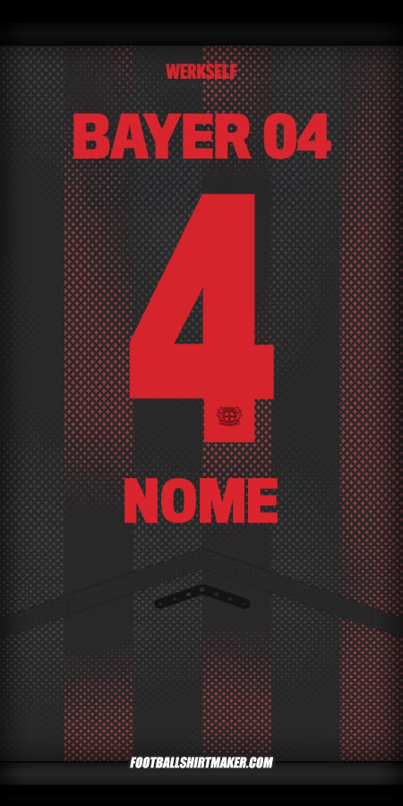 Camisa Bayer 04 Leverkusen 2025/2026 -  nome - 4