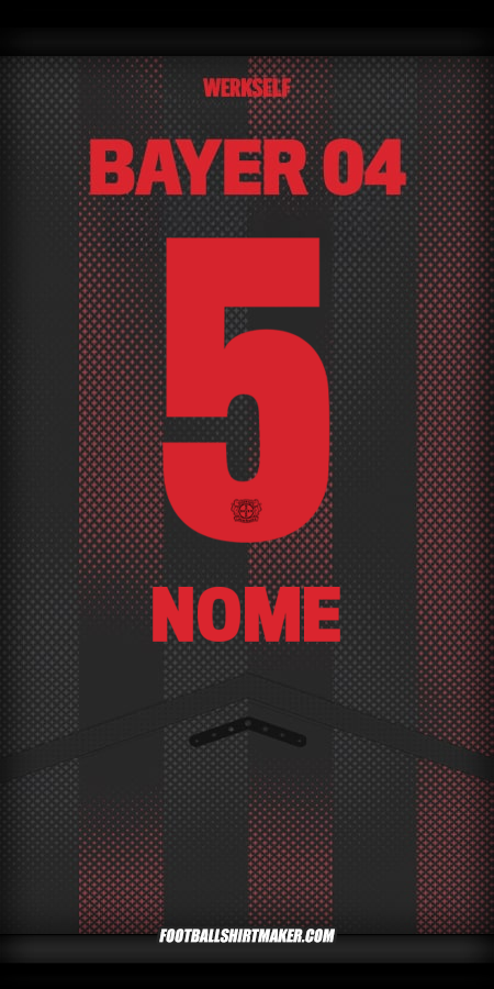Camisa Bayer 04 Leverkusen 2025/2026 -  nome - 5