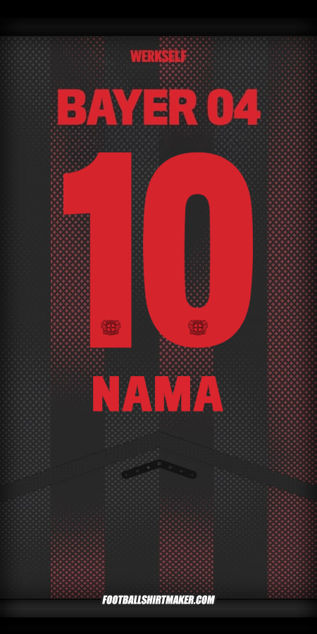 Jersey Bayer 04 Leverkusen 2025/2026 -  nama - 10