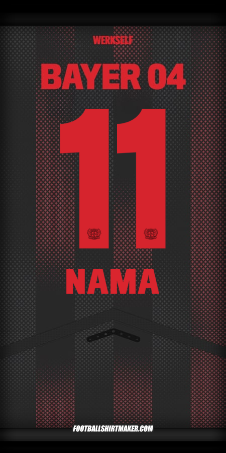 Jersey Bayer 04 Leverkusen 2025/2026 -  nama - 11