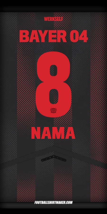 Jersey Bayer 04 Leverkusen 2025/2026 -  nama - 8
