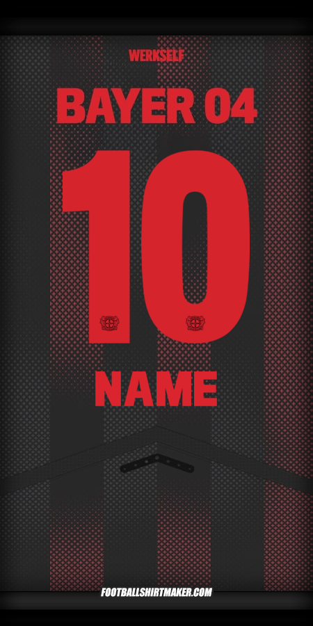 Trikot Bayer 04 Leverkusen 2025/2026 -  name - 10