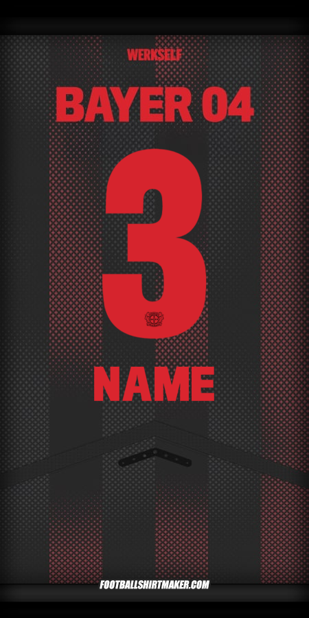 Trikot Bayer 04 Leverkusen 2025/2026 -  name - 3