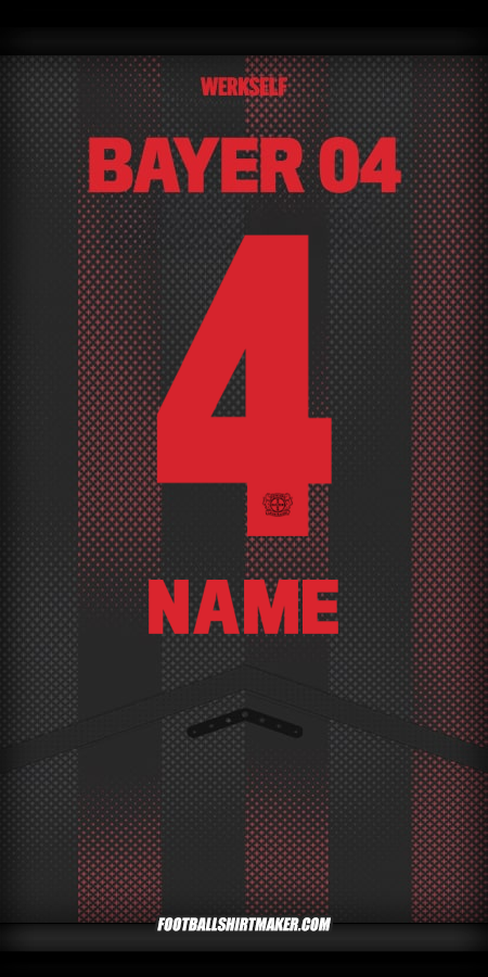 Trikot Bayer 04 Leverkusen 2025/2026 -  name - 4