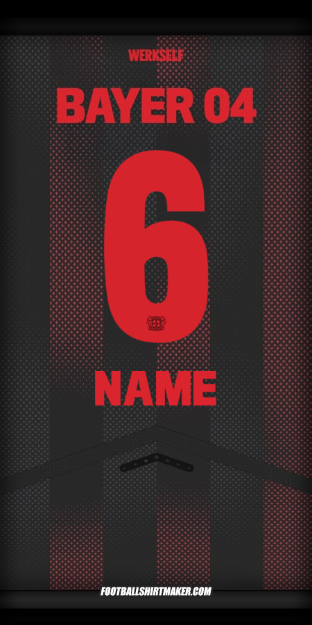 Trikot Bayer 04 Leverkusen 2025/2026 -  name - 6