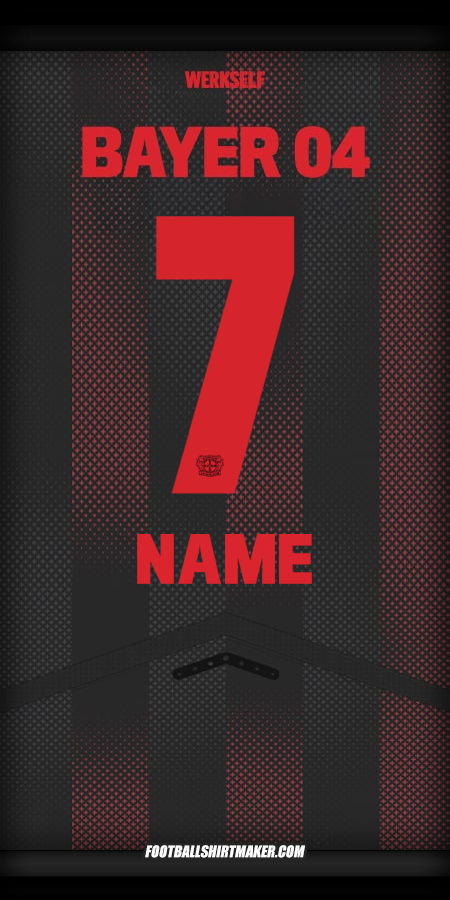 Trikot Bayer 04 Leverkusen 2025/2026 -  name - 7