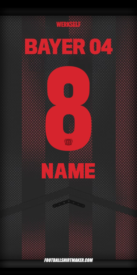 Trikot Bayer 04 Leverkusen 2025/2026 -  name - 8