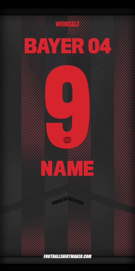 Trikot Bayer 04 Leverkusen 2025/2026 -  name - 9