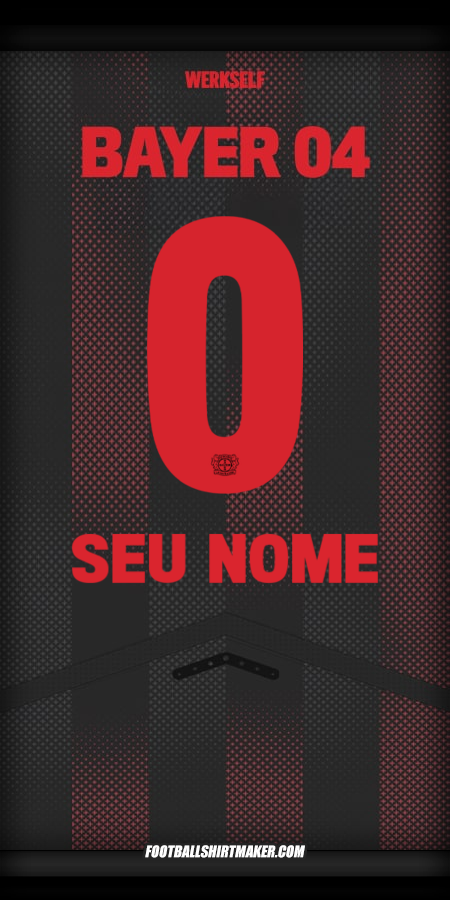 Camisa Bayer 04 Leverkusen 2025/2026 -  seu nome - 0