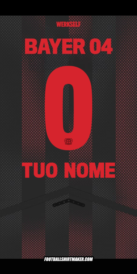 Maglia Bayer 04 Leverkusen 2025/2026 -  tuo nome - 0