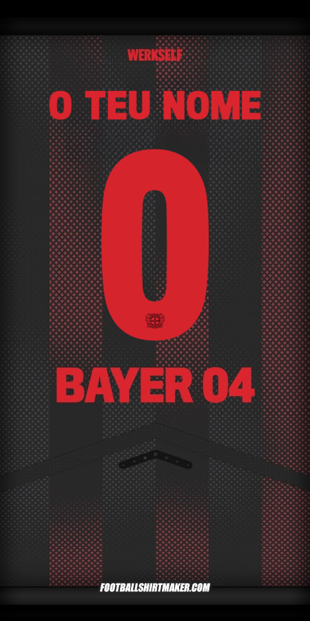 Camisola Bayer 04 Leverkusen Cup 2025/2026 -  o teu nome - 0