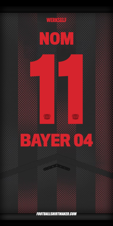 Maillot Bayer 04 Leverkusen Cup 2025/2026 -  nom - 11