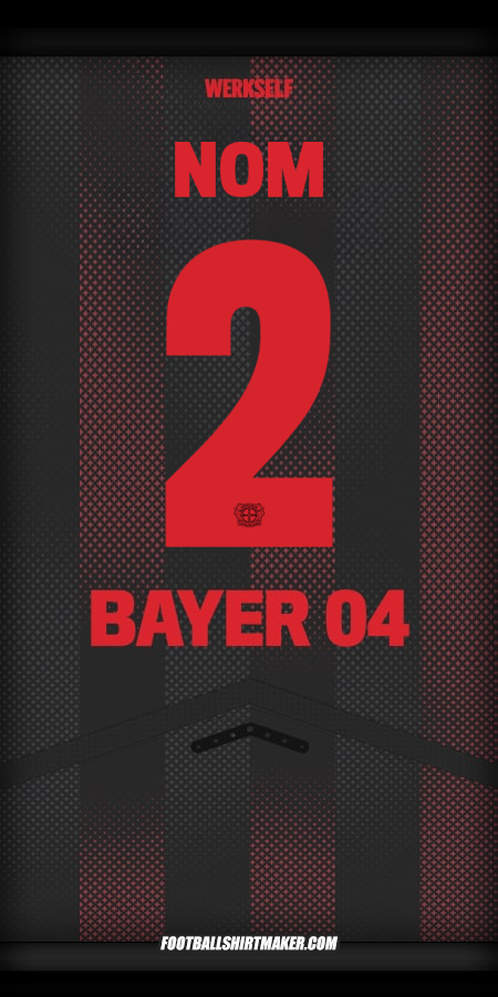 Maillot Bayer 04 Leverkusen Cup 2025/2026 -  nom - 2