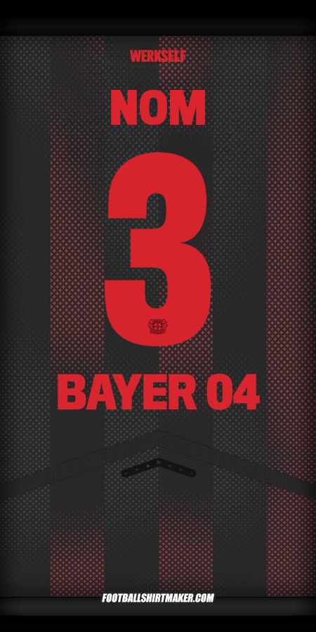 Maillot Bayer 04 Leverkusen Cup 2025/2026 -  nom - 3