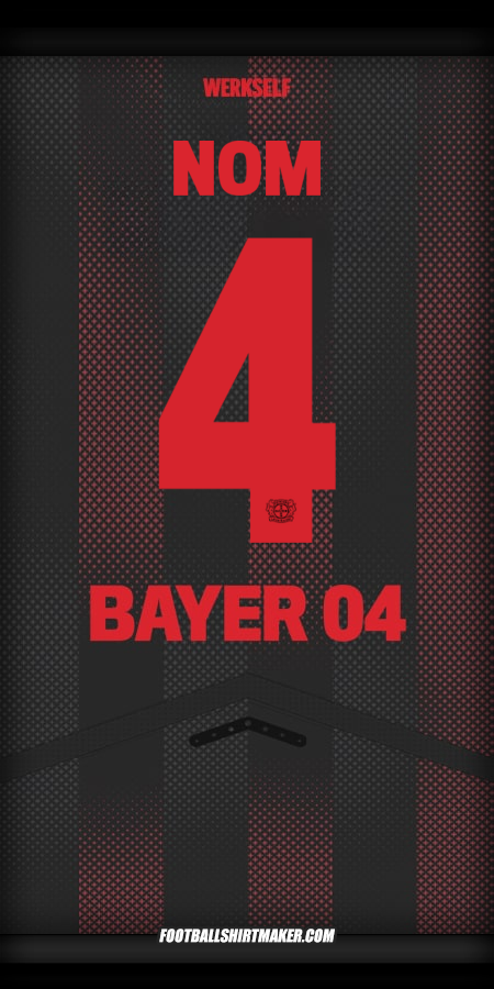Maillot Bayer 04 Leverkusen Cup 2025/2026 -  nom - 4