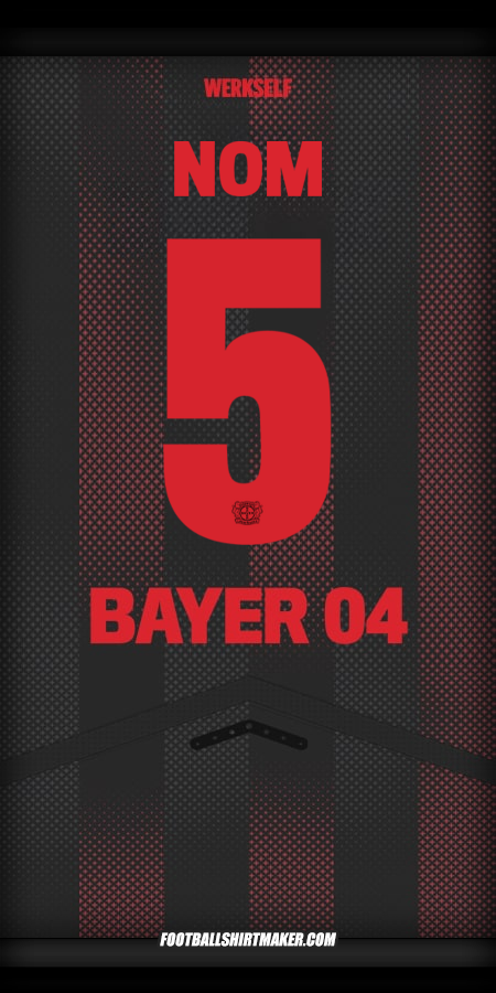 Maillot Bayer 04 Leverkusen Cup 2025/2026 -  nom - 5