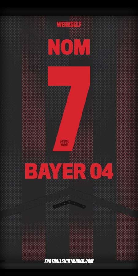 Maillot Bayer 04 Leverkusen Cup 2025/2026 -  nom - 7
