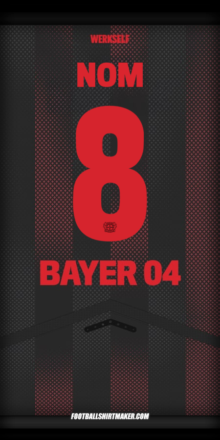 Maillot Bayer 04 Leverkusen Cup 2025/2026 -  nom - 8