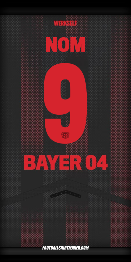 Maillot Bayer 04 Leverkusen Cup 2025/2026 -  nom - 9