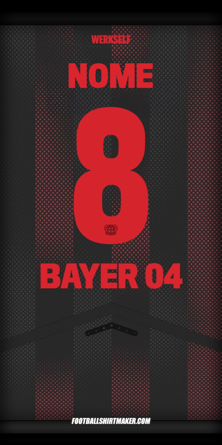 Camisola Bayer 04 Leverkusen Cup 2025/2026 -  nome - 8