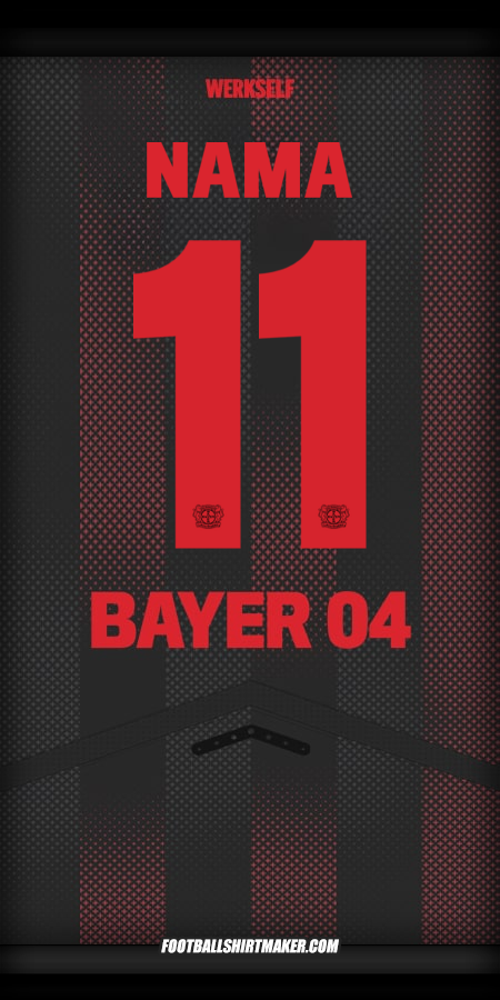 Jersey Bayer 04 Leverkusen Cup 2025/2026 -  nama - 11