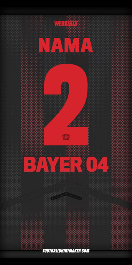 Jersey Bayer 04 Leverkusen Cup 2025/2026 -  nama - 2