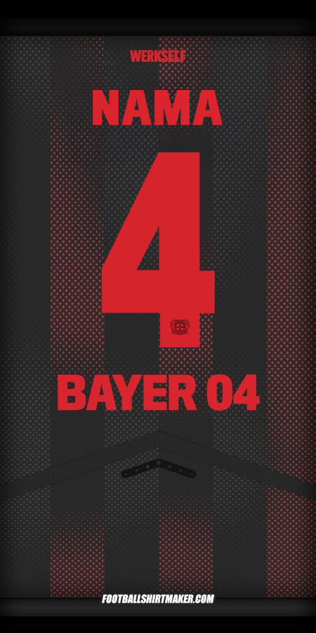 Jersey Bayer 04 Leverkusen Cup 2025/2026 -  nama - 4