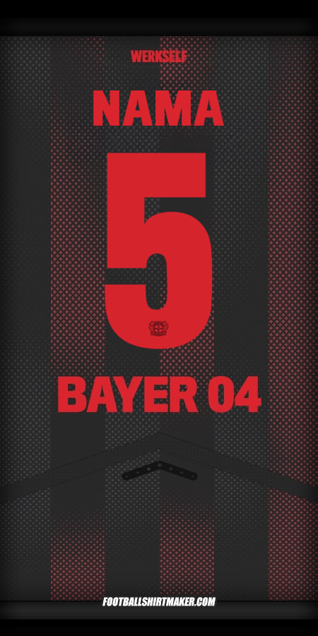 Jersey Bayer 04 Leverkusen Cup 2025/2026 -  nama - 5