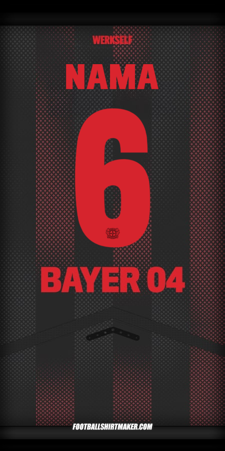 Jersey Bayer 04 Leverkusen Cup 2025/2026 -  nama - 6