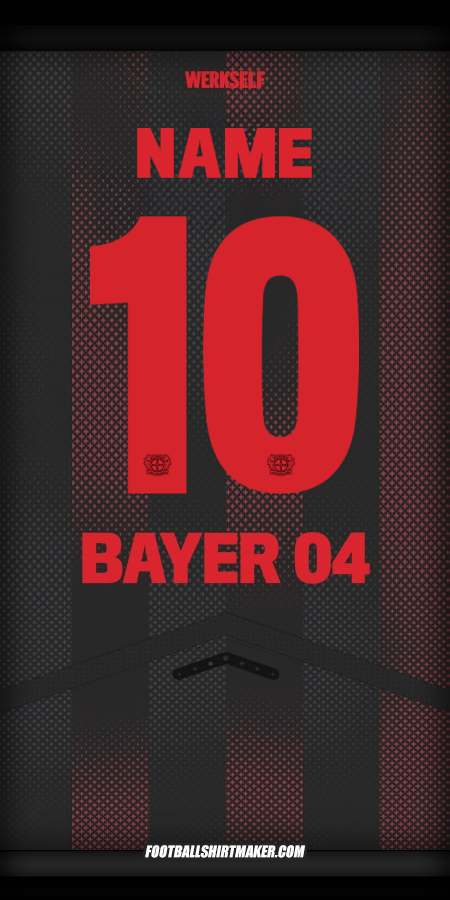 Trikot Bayer 04 Leverkusen Cup 2025/2026 -  name - 10