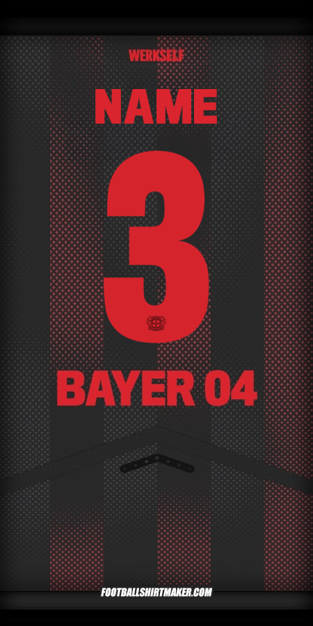 Trikot Bayer 04 Leverkusen Cup 2025/2026 -  name - 3